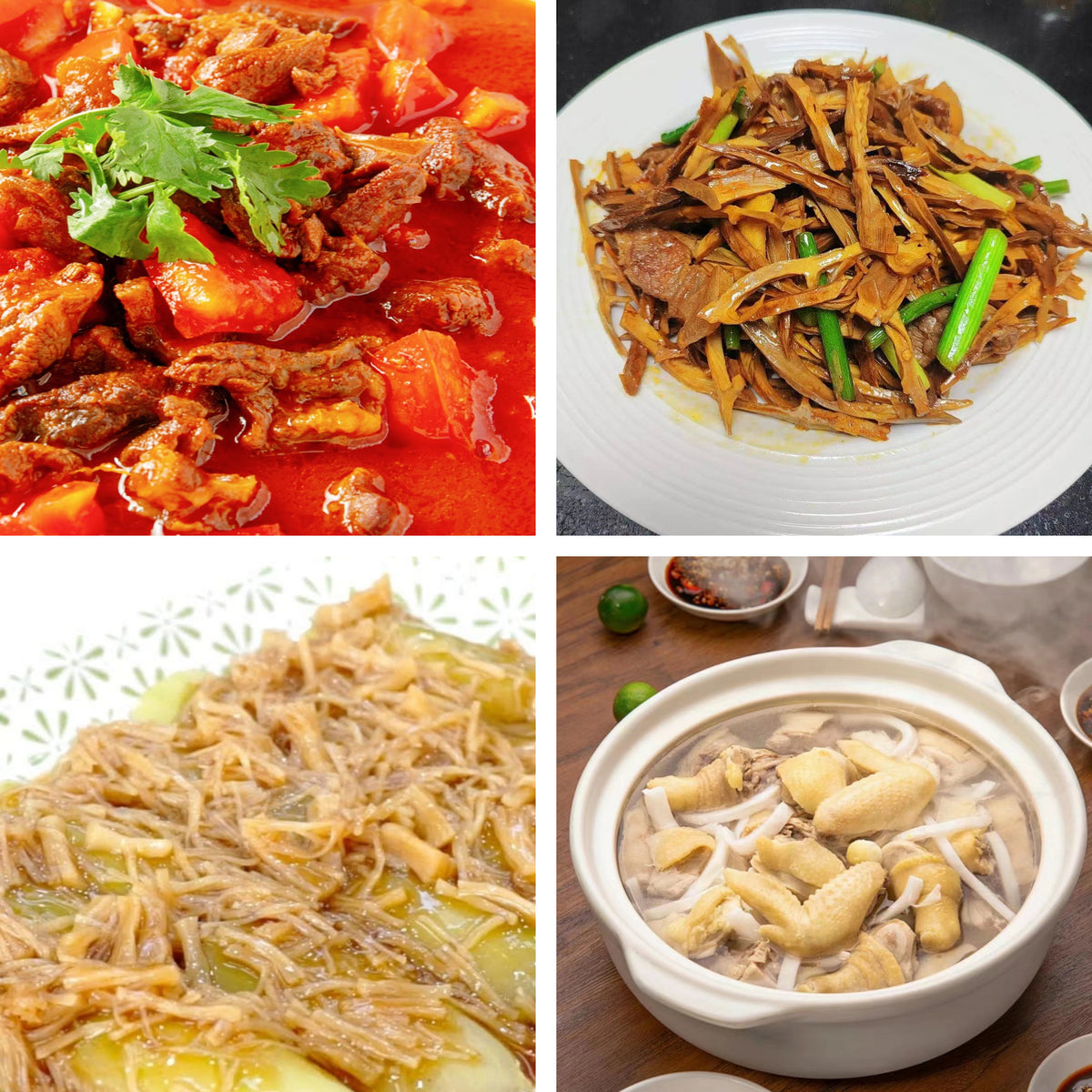 9月8日周二（B餐）家乡菜：番茄牛肉     五花肉炒笋干    瑶柱瓜脯    海南椰子鸡汤