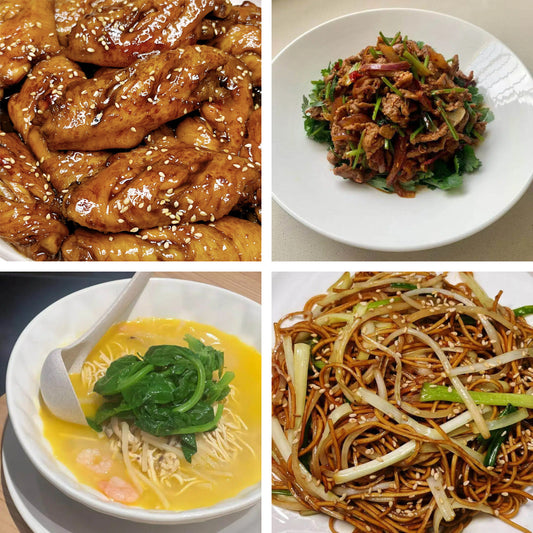 3月4日周三（B餐）家乡菜：可乐鸡翅    孜然羊肉     鸡汤干丝    豉油皇炒面