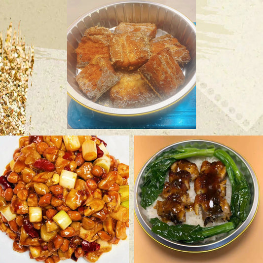 5月8日周五（C餐）精致小餐：椒盐带鱼     宫保鸡丁🌶️      鳗鱼钵仔饭（2钵）