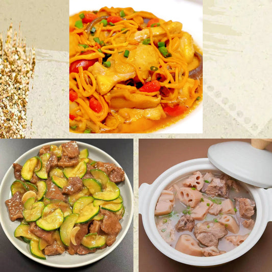 10月22日周三（C餐）精致小餐：虫草花蒸滑鸡     西葫芦炒肉片     排骨莲藕汤