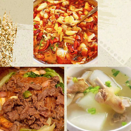 9月11日周五（C餐）精致小餐：豆花鱼片🌶️   沙茶牛肉粉丝煲    老鸭冬瓜汤