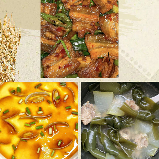5月13日周三（C餐）精致小餐：干锅回锅肉🌶️     蛤蜊蒸水蛋     海带龙骨汤
