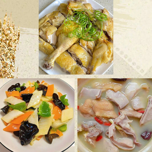 4月30日周四（D餐）精致小餐：客家盐焗鸡     山药炒木耳    胡椒猪肚鸡汤