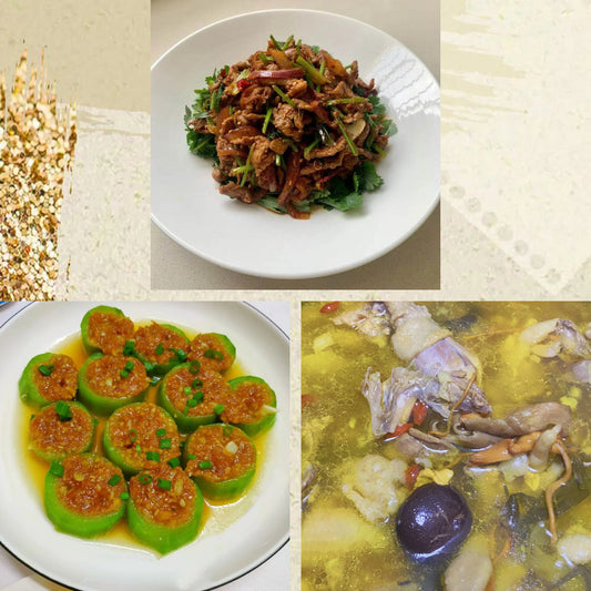 9月18日周五（D餐）精致小餐：孜然羊肉     蒜蓉蒸节瓜     菌菇土鸡汤