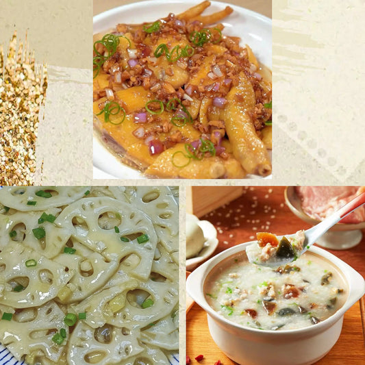 8月12日周三（D餐）精致小餐：红葱油淋鸡      南乳炒藕片      皮蛋瘦肉粥