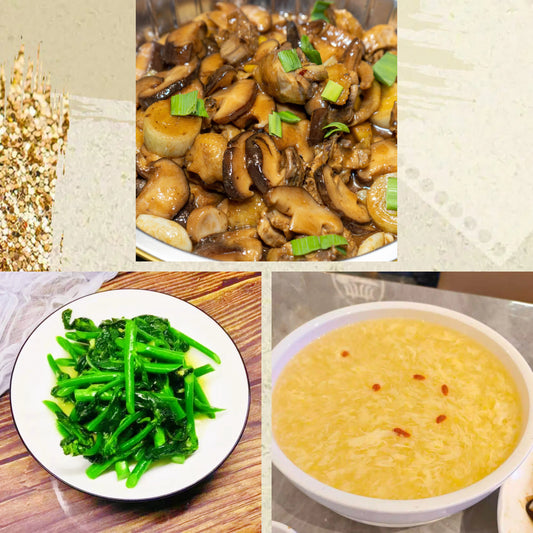 9月2日周三（D餐）精致小餐：小鸡炖蘑菇     姜汁炒芥兰    鸡茸玉米羹