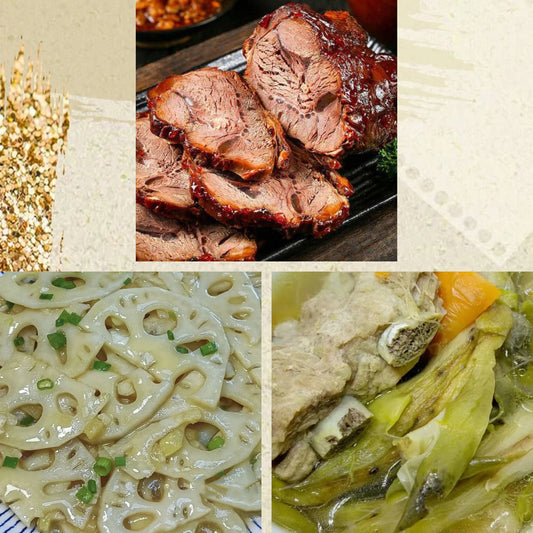 10月28日周三（D餐）精致小餐：香卤牛腱     南乳炒藕片    霸王花龙骨汤