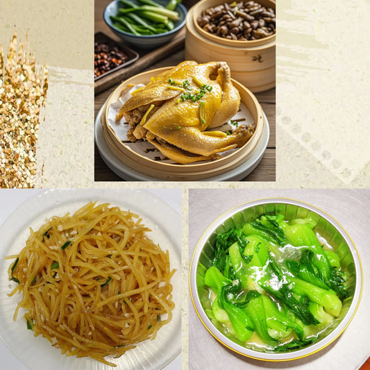 10月29日周四（D餐）精致小餐：客家咸香鸡      醋溜土豆丝   清炒青江菜