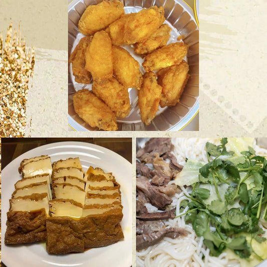 6月4日周四（D餐）精致小餐：蒜香鸡翅      香卤豆腐    清汤牛腱粉（2盒）