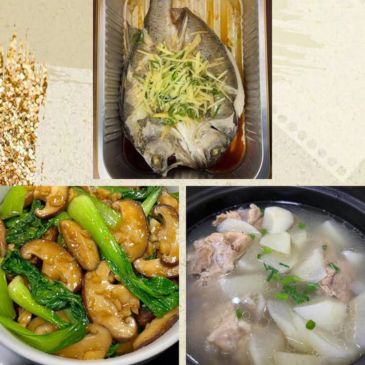 2月27日周五（D餐）精致小餐：清蒸鲈鱼     花菇油菜      筒骨萝卜汤