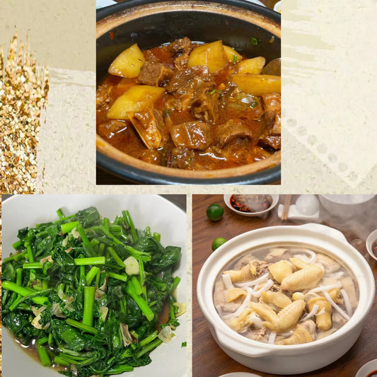 6月2日周二（D餐）精致小餐：土豆烧牛肉     蒜香青江菜   海南椰子鸡汤