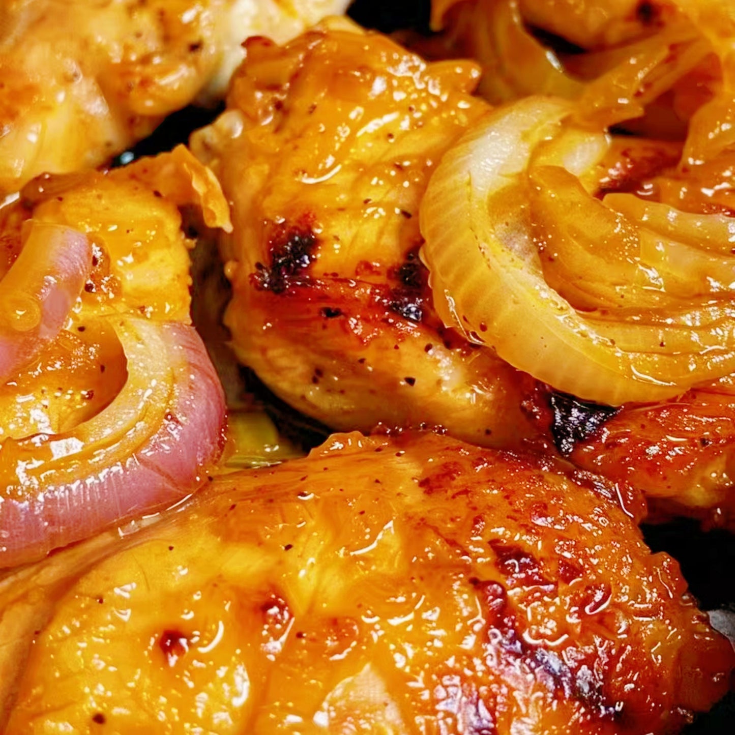 3月17日周二（H餐）精品菜：洋葱黑椒鸡扒（当日订单满💲36即可免费配送，如果单独订此餐，需额外支付$10派送费）