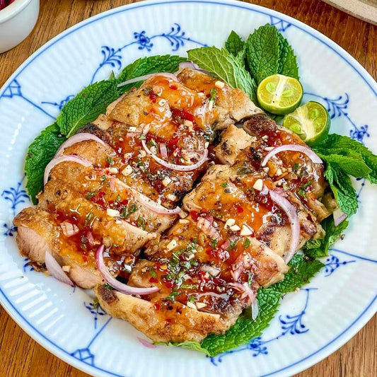 3月11日周三（H餐）精品菜：泰汁猪扒（当日订单满💲36即可免费配送，如果单独订此餐，需额外支付$10派送费）