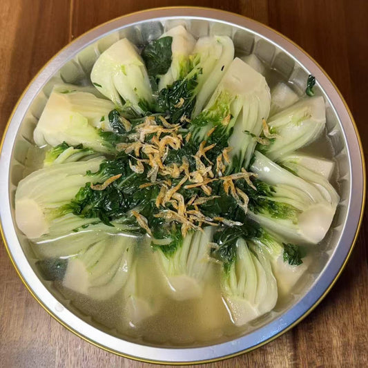 2月23日周一（G餐）精品菜：上汤奶白菜（当日订单满💲36即可免费配送，如果单独订此餐，需额外支付$10派送费）