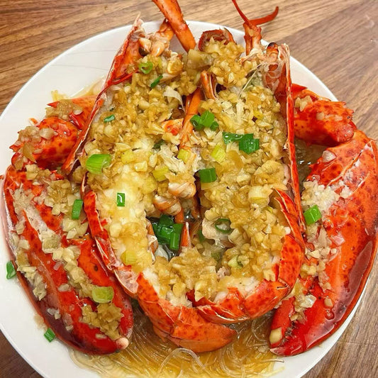 6月7日周日（E餐）精品菜：蒜蓉蒸波士顿龙虾尾