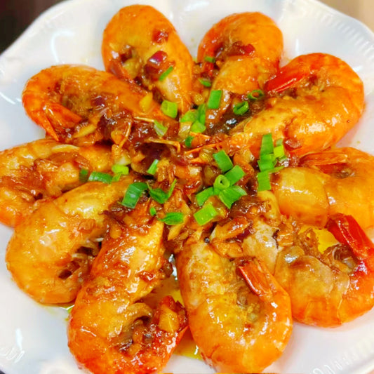 5月17日周日（F餐）精品菜：美极大虾