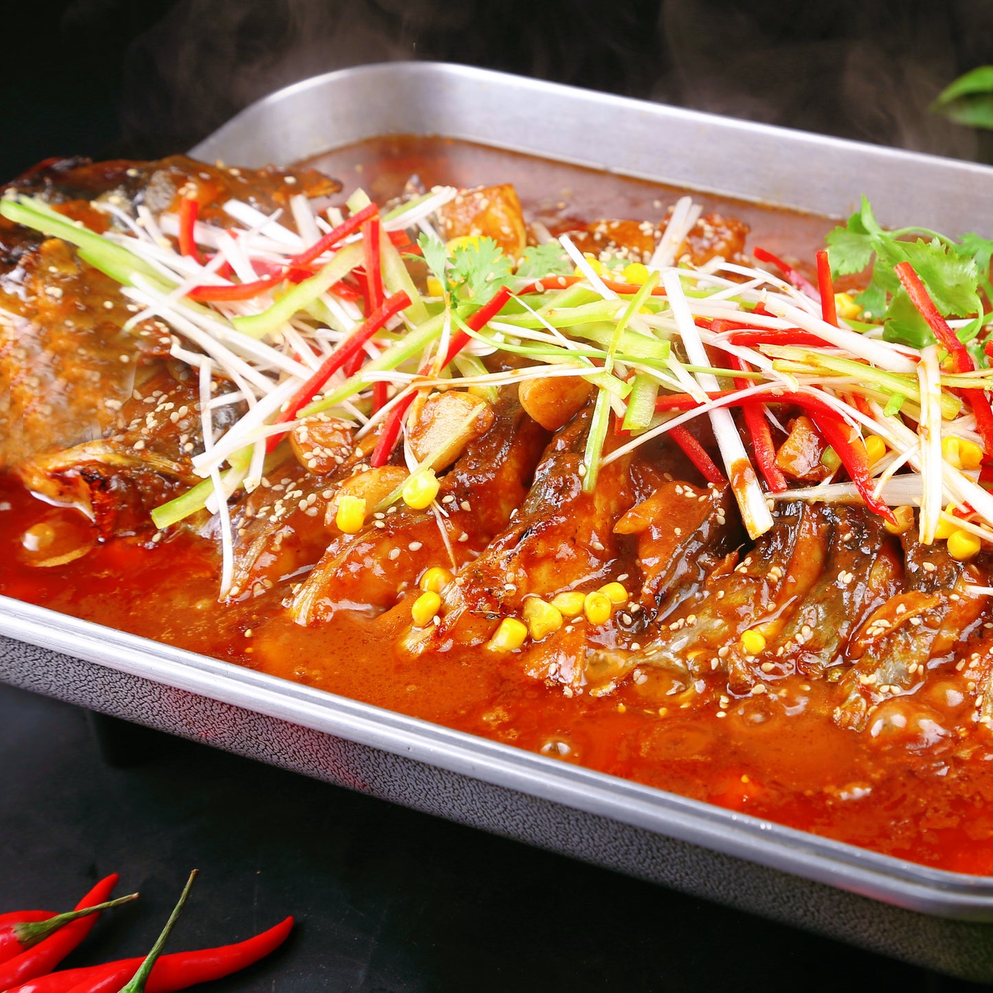 3月25日周三（E餐）精品菜：秘制酱香烤鱼（当日订单满💲36即可免费配送，如果单独订此餐，需额外支付$10派送费）