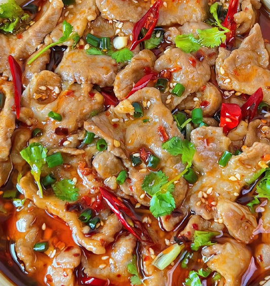 4月9日周四（E餐）精品菜：水煮牛肉🌶️