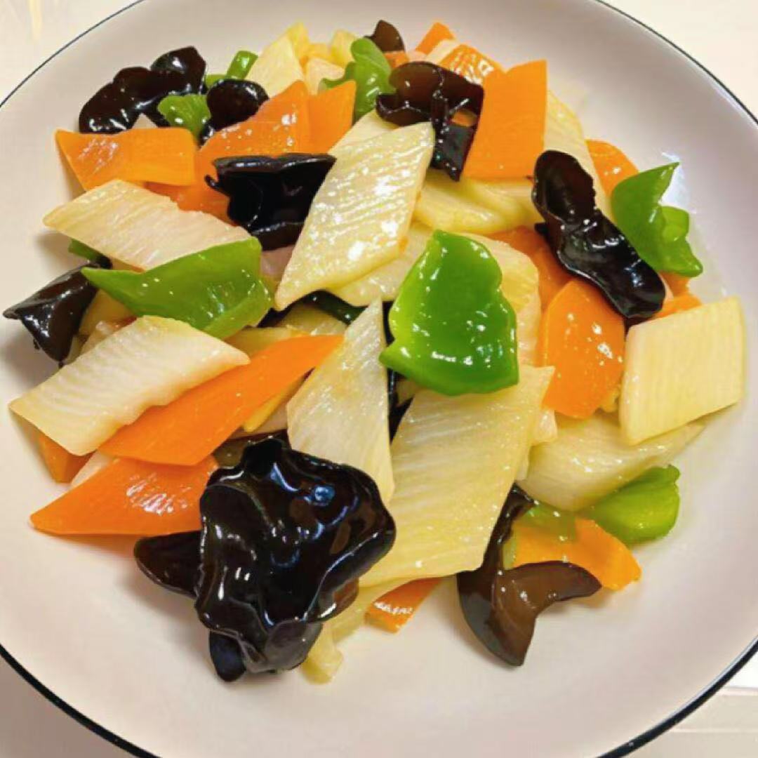 4月30日周四（G餐）精品菜：山药炒木耳